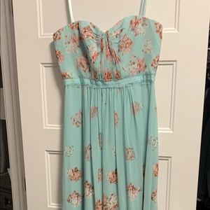 BCBG strapless maxi dress size 12. Excellent condition, worn only once